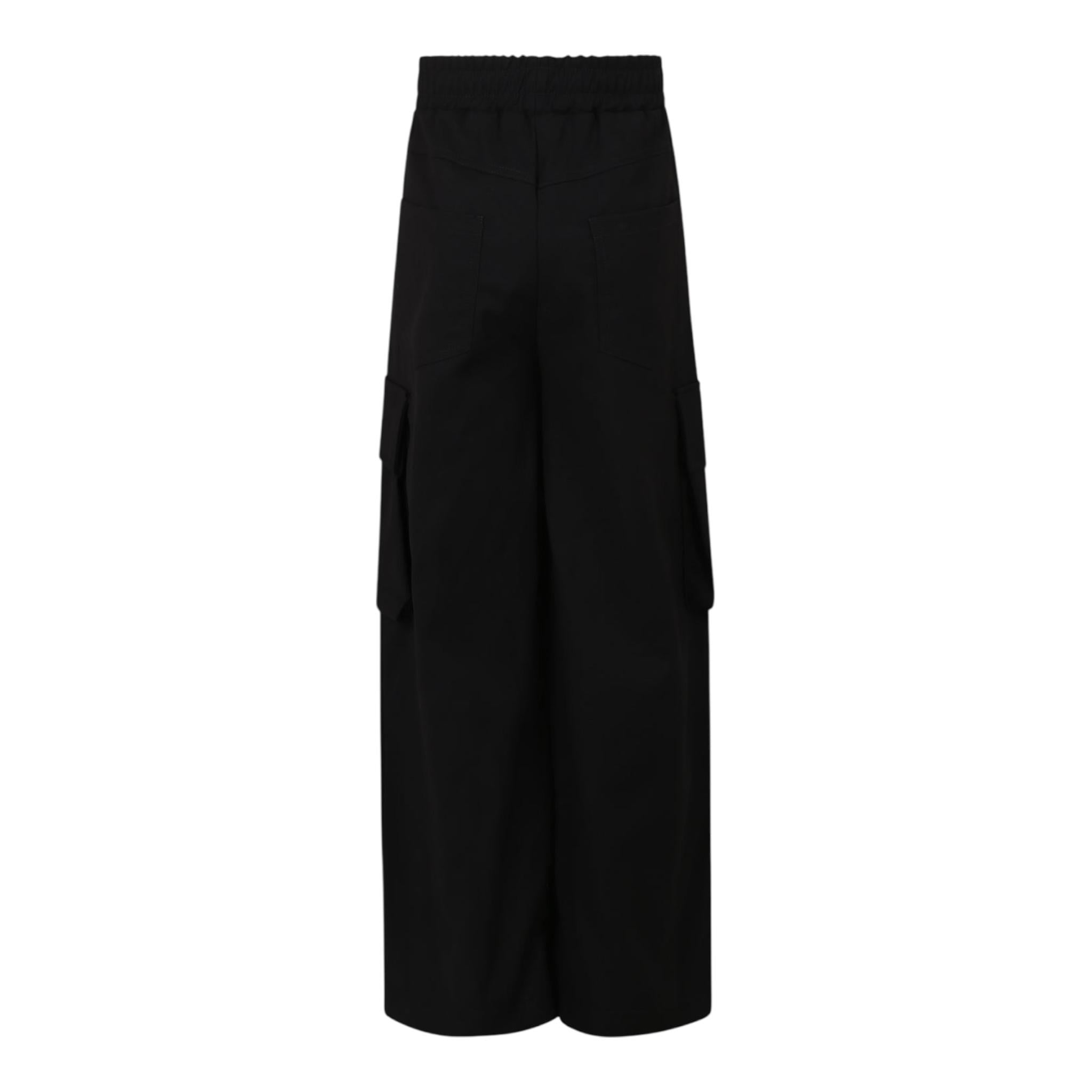 PINKO pantalone tinta unita con tasconi Nero per Bambina F4PIJGPA106XX NERO PINKO 