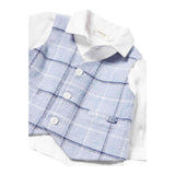 MAYORAL completo 3pz pantalone-camicia-papillions Azzurro per Neonato 2520 AZZURRO MAYORAL 