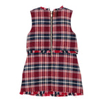 ABEL & LULA abito giromanica stampa fantasia Rosso per Bambina 5542 ROSSO ABEL & LULA 