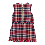 ABEL & LULA abito giromanica stampa fantasia Rosso per Bambina 5542 ROSSO ABEL & LULA 