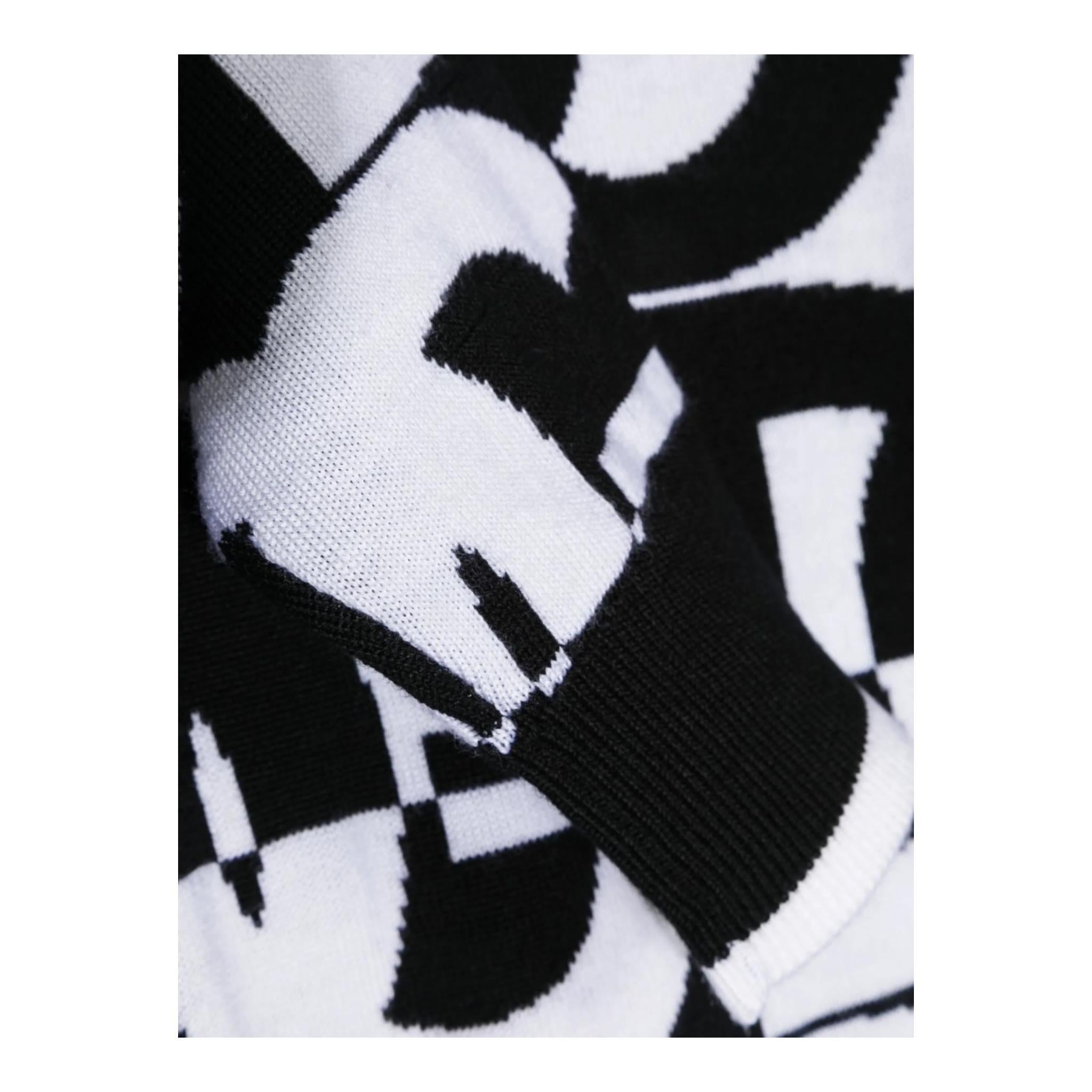 DOLCE & GABBANA maglia girocollo bicolore Bianco/nero per Bambino L4KWC5 BIANCO/NERO DOLCE & GABBANA 