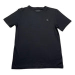 Calvin Klein T-Shirt Girocollo Tinta Unita con Logo per Bambino U00543J NERO CALVIN KLEIN 