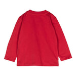 MOSCHINO shirt girocollo tinta unita cn stampa logo Rosso per Neonato MNO00RN ROSSO MOSCHINO 