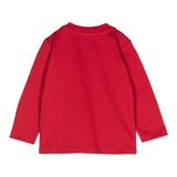 MOSCHINO shirt girocollo tinta unita cn stampa logo Rosso per Neonato MNO00RN ROSSO MOSCHINO 