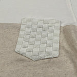 Emanuel Pris T-Shirt Girocollo Tinta Unita con Profili In Contrasto per Bambino ETS3141R PANNA EMANUEL PRIS 