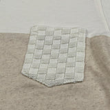 Emanuel Pris T-Shirt Girocollo Tinta Unita con Profili In Contrasto per Bambino ETS3141R PANNA EMANUEL PRIS 