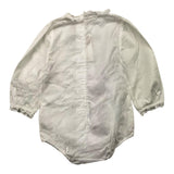 Wedoble Einfarbiger Hemd-Bodysuit Modell Weiß Für Baby Mädchen