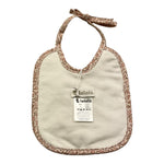 LALALU' bavetta tinta unita con ricami Bianco per Neonata BAVL9N BIANCO LALALU' 