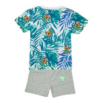 Guess Complet 2 Pezzi T-Shirt-Bermuda Bicolore per Neonato I2GG00K8HM3 BIANCO GUESS 