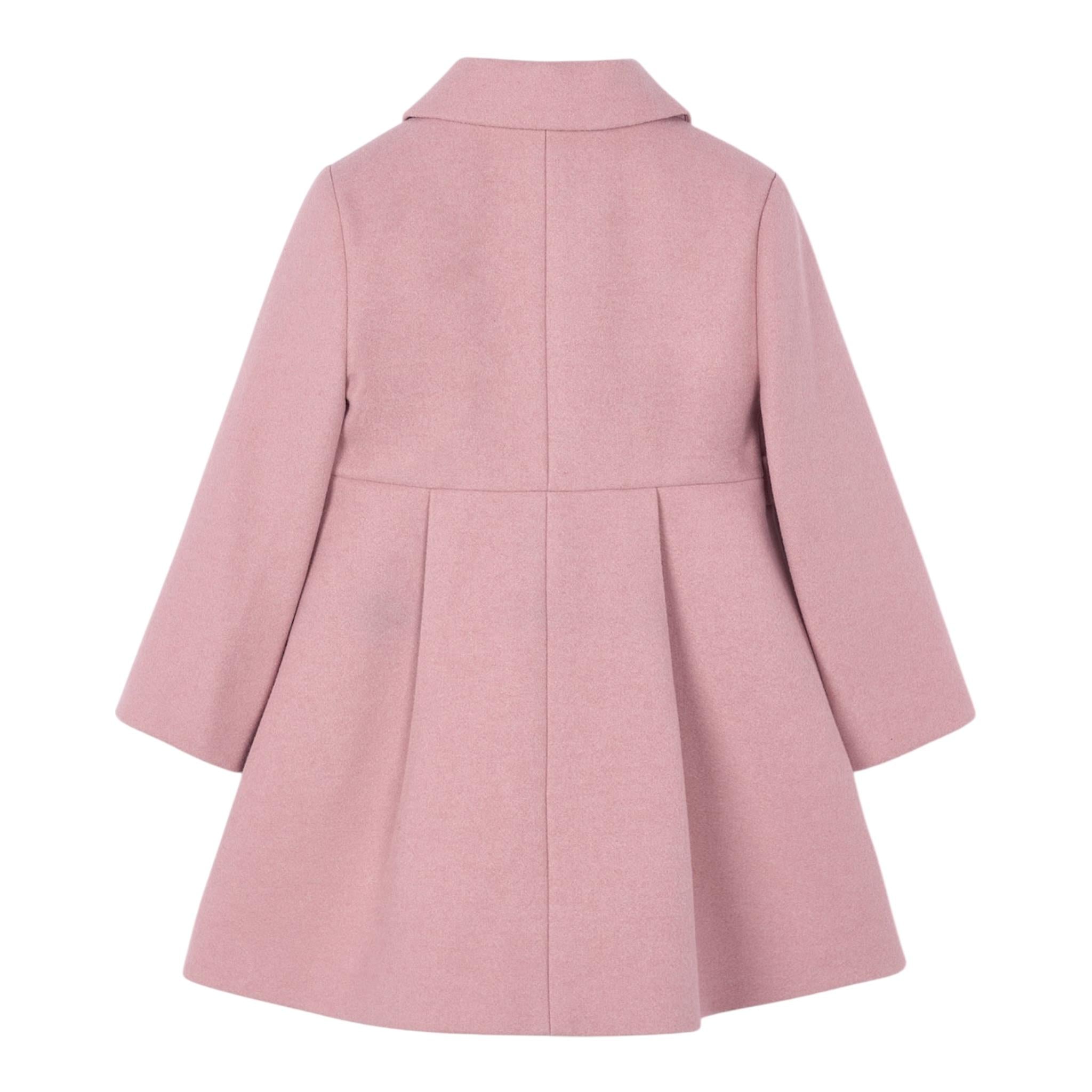 MAYORAL cappotto tinta unita con finte tasche Rosa per Bambina 2479J ROSA MAYORAL 