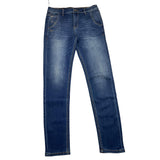 Daniele Alessandrini Jeans Einfarbig Mit 5 Taschen Blau Für Jungen