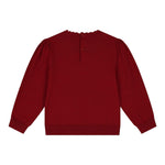 MAYORAL maglia girocollo tinta unita con ricami Rosso per Neonata 2322 ROSSO MAYORAL 