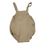 Bear Completo 2 Pezzi Camicia-Salopette Bicolore per Neonato 03 BIANCO/BEIGE BEAR 
