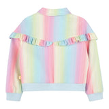 Billieblush Giubbino Multicolor con Fantasia A Righe E Bottoni per Bambina U20891 MULTICOLOR BillIEBLUSH 