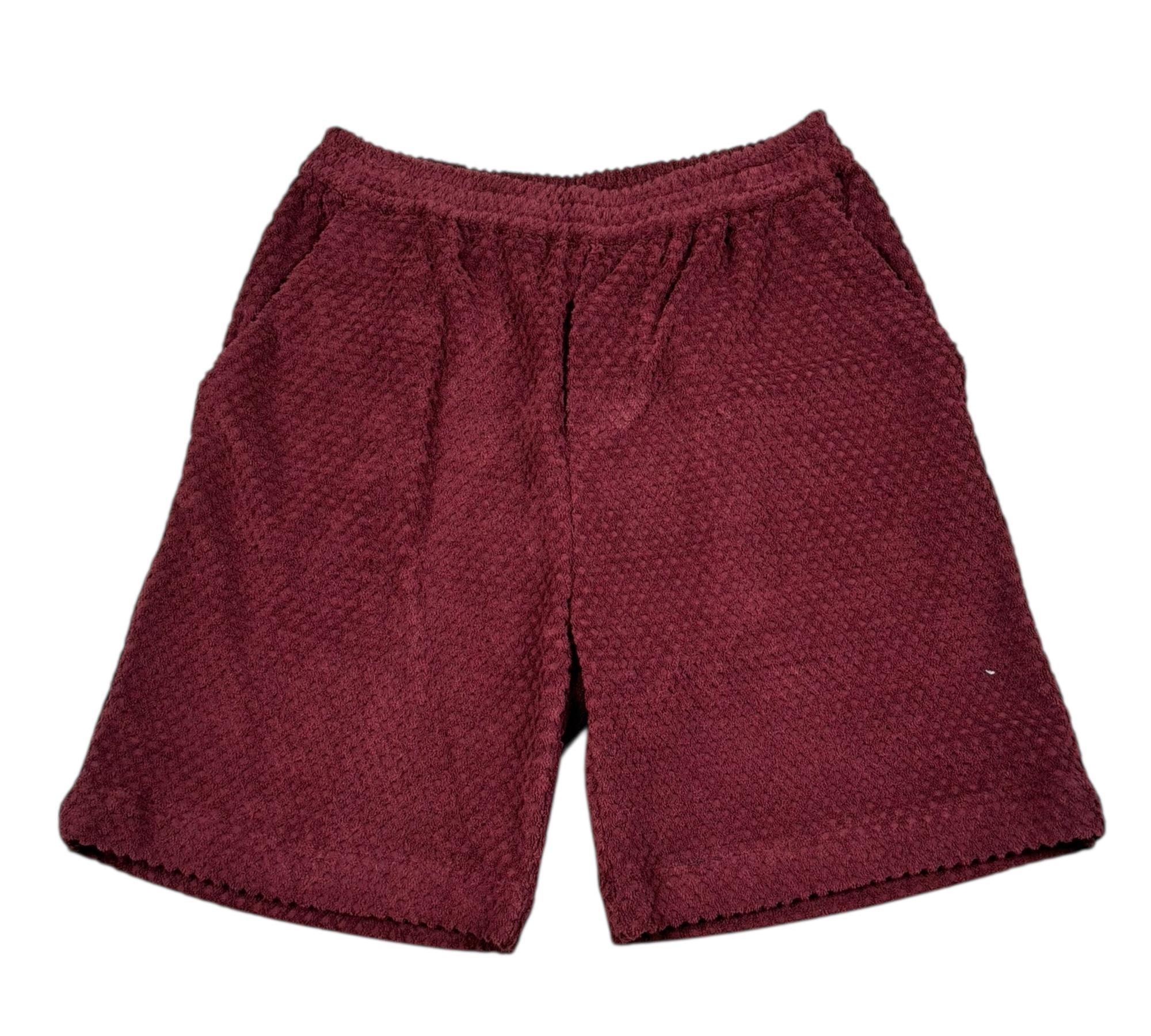 Paolo Pecora Bermuda Tinta Unita con Elastico In Vita per Bambino PP4339 ROSSO PAOLO PECORA 