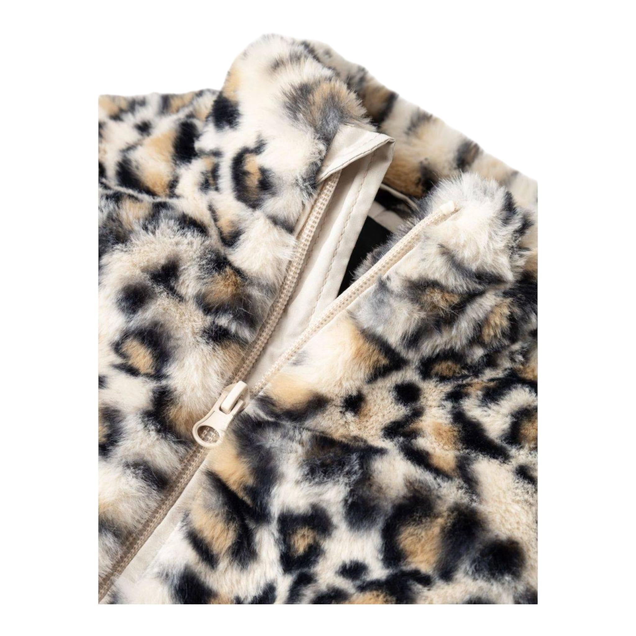 NAME IT giubbino modello pelliccia tinta unita con fantasia maculata Beige per Neonata 13231161 BEIGE NAME IT 
