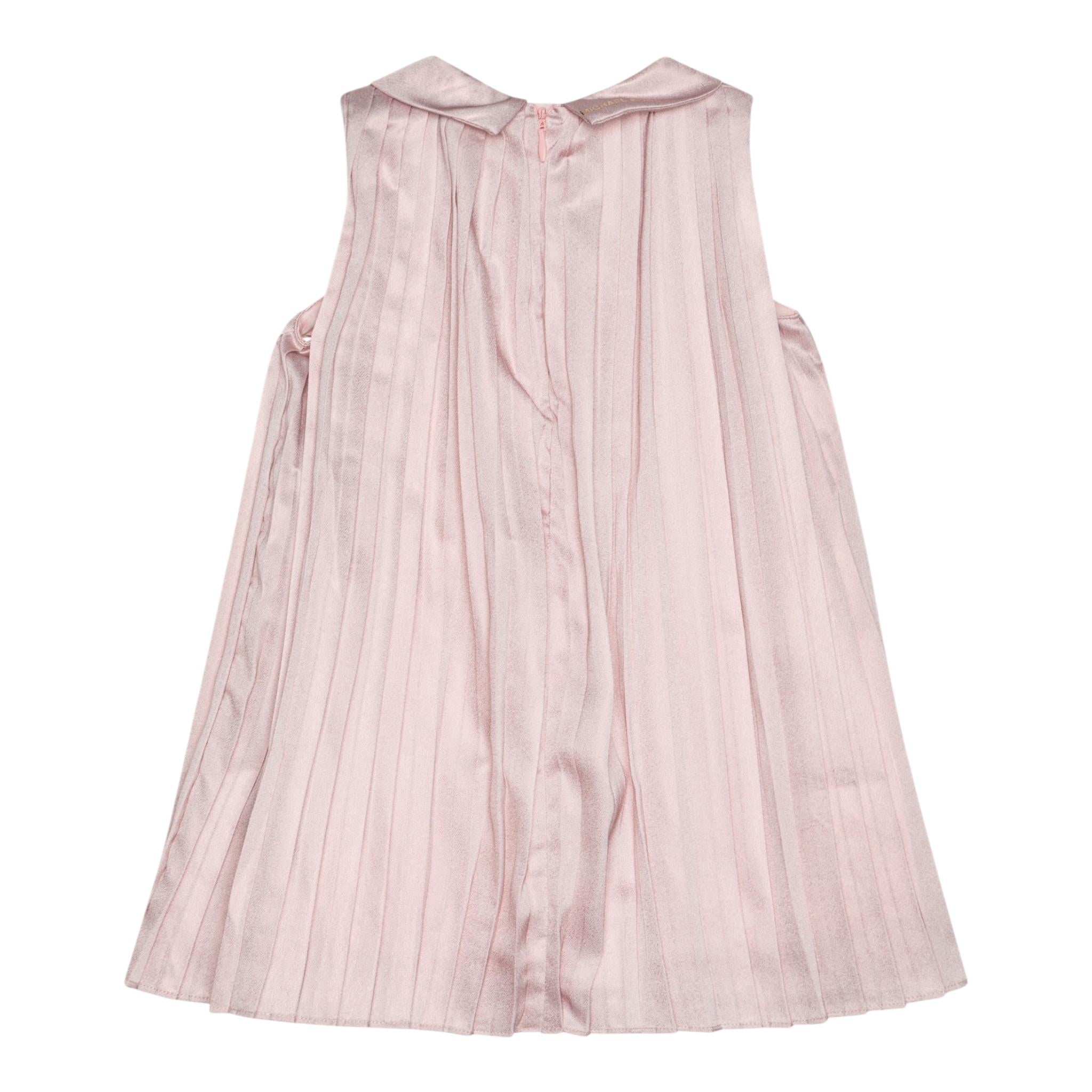 Michael Kors Abito tinta unita con Colletto Giromanica Rosa per Neonata R30307XXX ROSA MICHAEL KORS 