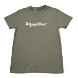 Refrigiwear T-Shirt Girocollo Tinta Unita Constampa per Bambino RW376 VERDE REFRIGIWEAR 