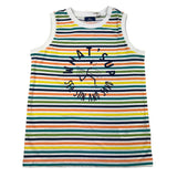 Chicco Mehrfarbig gestreiftes Tanktop mit Rundhalsausschnitt für Jungen