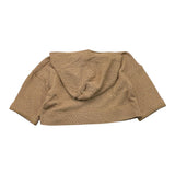Caffe' D'Orzo Crop Sweatshirt Modell Perforiert mit Kekskapuze für Mädchen