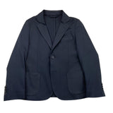 Dan John – Einfarbige Jacke mit blauen Taschen für Jungen