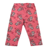 Losan Einfarbige Leggings mit rosa Einhorn-Prints für Baby-Mädchen