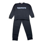 CESARE PACIOTTI completo 2 pezzi felpa-pantalone tinta unita Nero per Bambino COMP5301J NERO CESARE PACIOTTI 