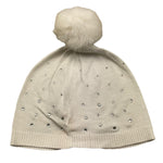 LIU JO cappello tinta unita con brillantini Panna per Bambina K67009 PANNA LIU JO 