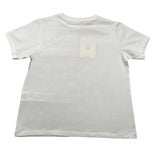 Vicolo T-Shirt Rundhals Einfarbig mit Print Weiß für Mädchen