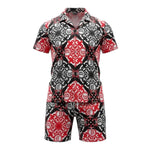 Just Cavalli Completo 2 Pezzi Camicia-Bermuda Stampa Fantasia per Bambino JBP26060CE MULTICOLOR JUST CAVALLI 