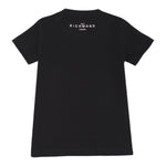 John Richmond T-Shirt Girocollo Tinta Unita con Stampa per Bambina RGP25002TSX NERO JOHN RICHMOND 