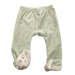 YATSI BABY completo maglia-fhettina tinta unita con fantasia a righe Bianco per Neonato 24200204 BIANCO YATSI BABY 