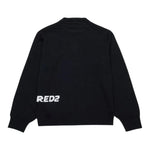 DSQUARED2 maglia tinta unita girocollo con stampa Nero per Bambino DQ2453X NERO DSQUARED2 