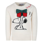 SAINT BARTH maglia girocollo tinta unita con stampa  Panna per Bambina PRC0001X PANNA SAINT BARTH 