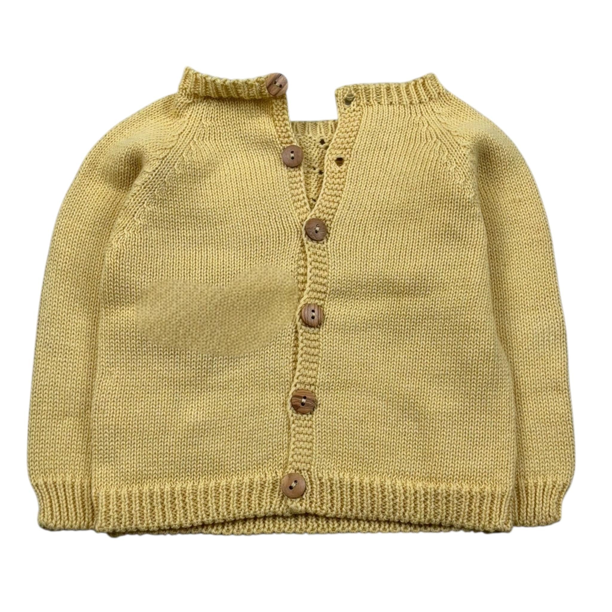 Wedoble Maglia Tinta Unita Traforato per Neonato V2507301A GIALLO WEDOBLE 