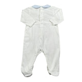 Dolcimonelli Tutita tinta unita con Fantasia A Righe Bianco per Neonato 436505008 BIANCO DOLCIMONELLI 