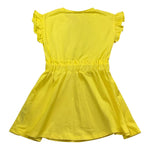 Liu Jo Abito Giromanica Tinta Unita con Stampa per Neonata KA4090N GIALLO LIU JO 