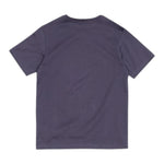 Dolce & Gabbana T-Shirt Girocollo Tinta Unita con Logo per Bambino L4JTHU BLU DOLCE & GABBANA 