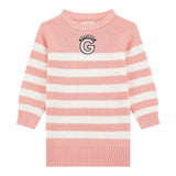 GUESS abito manica lunga girocollo in maglia Rosa per Neonata K4YK22Z3FU0N ROSA GUESS 