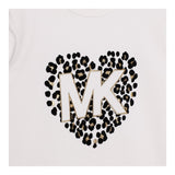 MICHAEL KORS shirt girocollo tinta unita Bianco per Bambina R15202 BIANCO MICHAEL KORS 