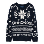 RALPH LAUREN maglia girocollo tinta unita con stampe in contrasto Blu per Bambino 322951432001 BLU RALPH LAUREN 