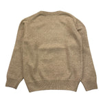 SAINT BARTH maglia gircollo tinta unita con stampa Sabbia per Bambina MINNIEEE SABBIA SAINT BARTH 