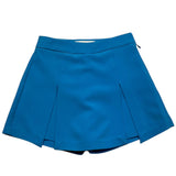 Vicolo Short Einfarbig Mit Verstellbarer Taille Kobalt Für Mädchen