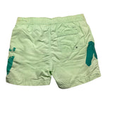 Scotch &amp; Shrunk – Einfarbiger Bermuda-Badeanzug mit grünem Aufdruck für Jungen