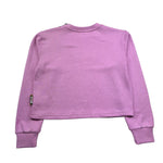 Just Cavalli Felpa Chiusa Girocollo Tinta Unita con Logo per Bambina JGP26042FE ROSA JUST CAVALLI 