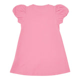 Liu Jo Abito Tinta Unita con Brillantini per Bambina KA5037XXX ROSA LIU JO 