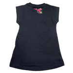 Diadora Abito Mezza Manica Tinta Unita con Logo per Neonata S4DIBGDR146 NERO DIADORA 