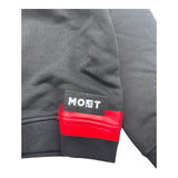 Most Los Angeles Crewneck Sweatshirt gefärbt mit Print schwarz für Kinder