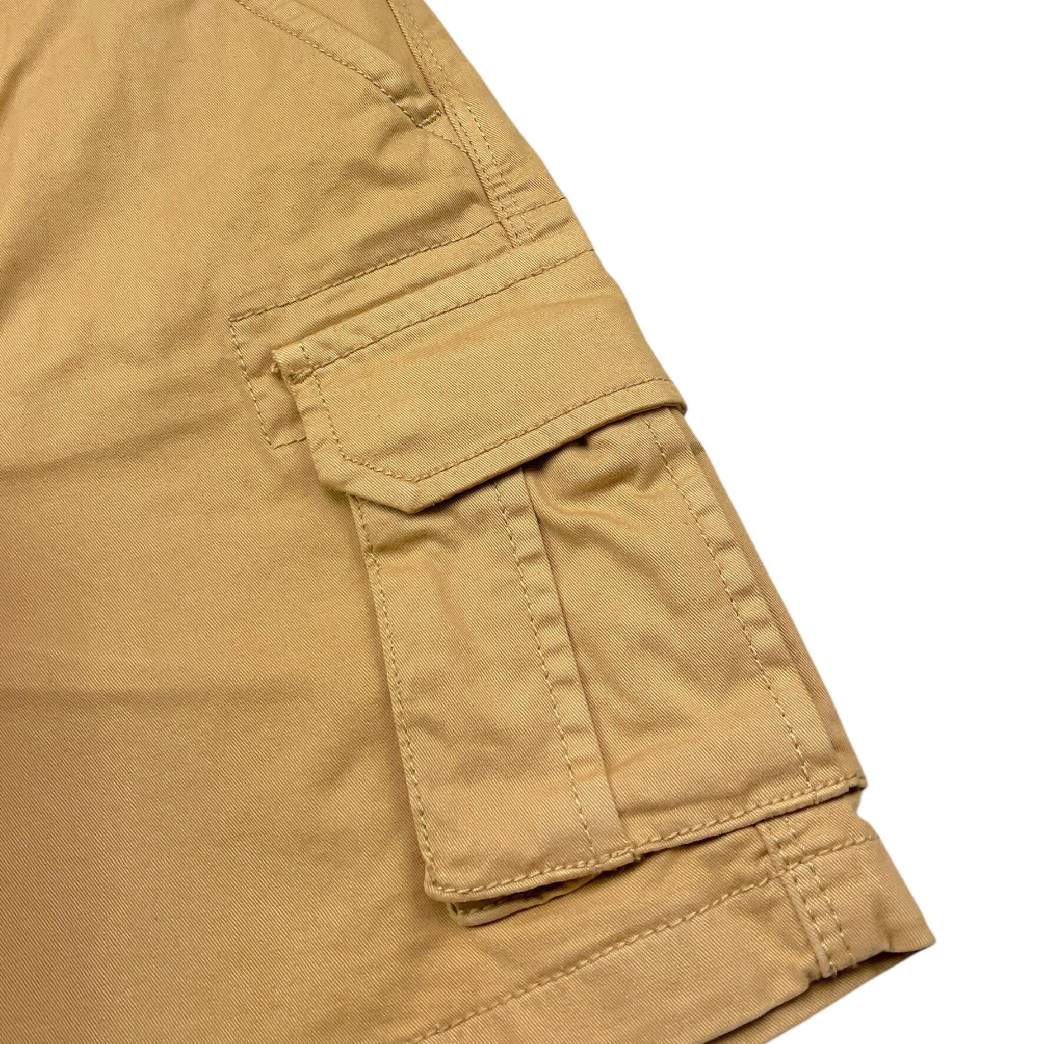 Sun68 Bermuda Tinta Unita con Girovita Regolabile per Bambino CPB35304 BEIGE SUN68 