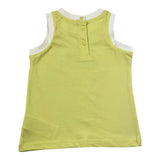 Chicco Einfarbiges Tanktop mit Rundhalsausschnitt in Grün für Neugeborene
